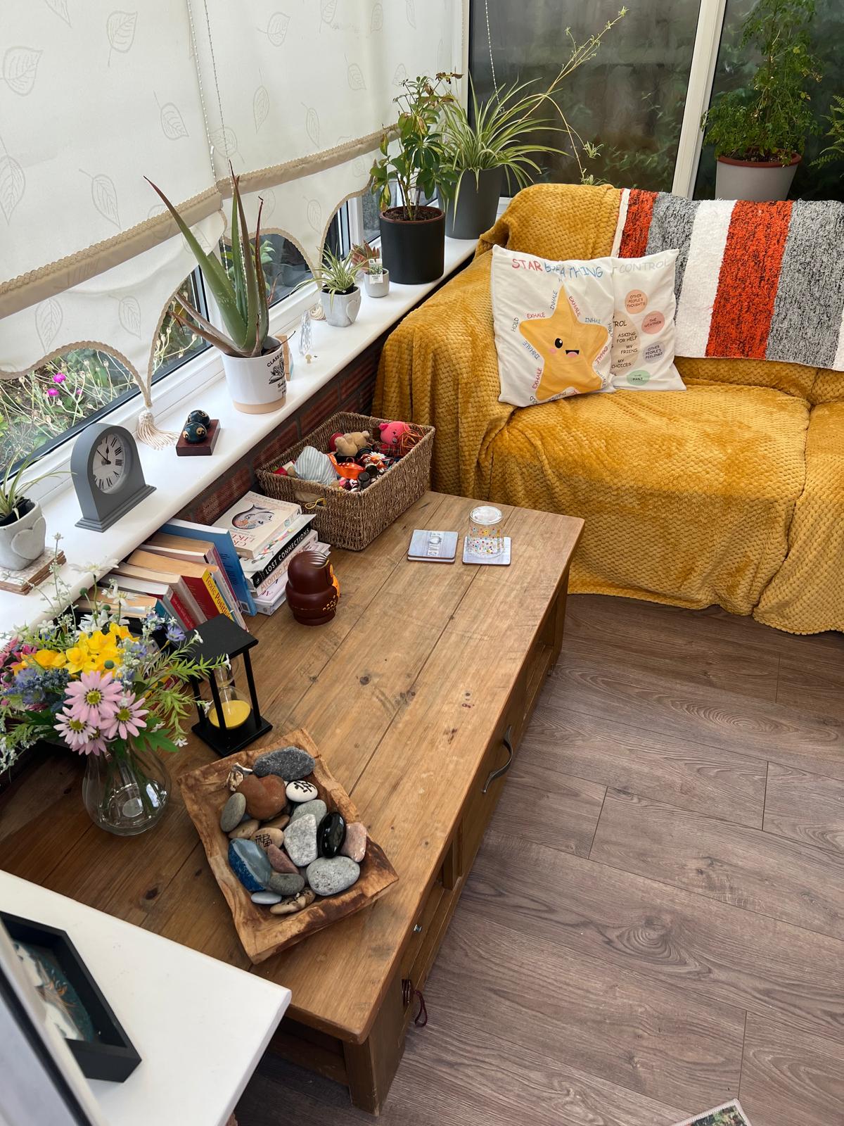 Liz Hynes' counselling room