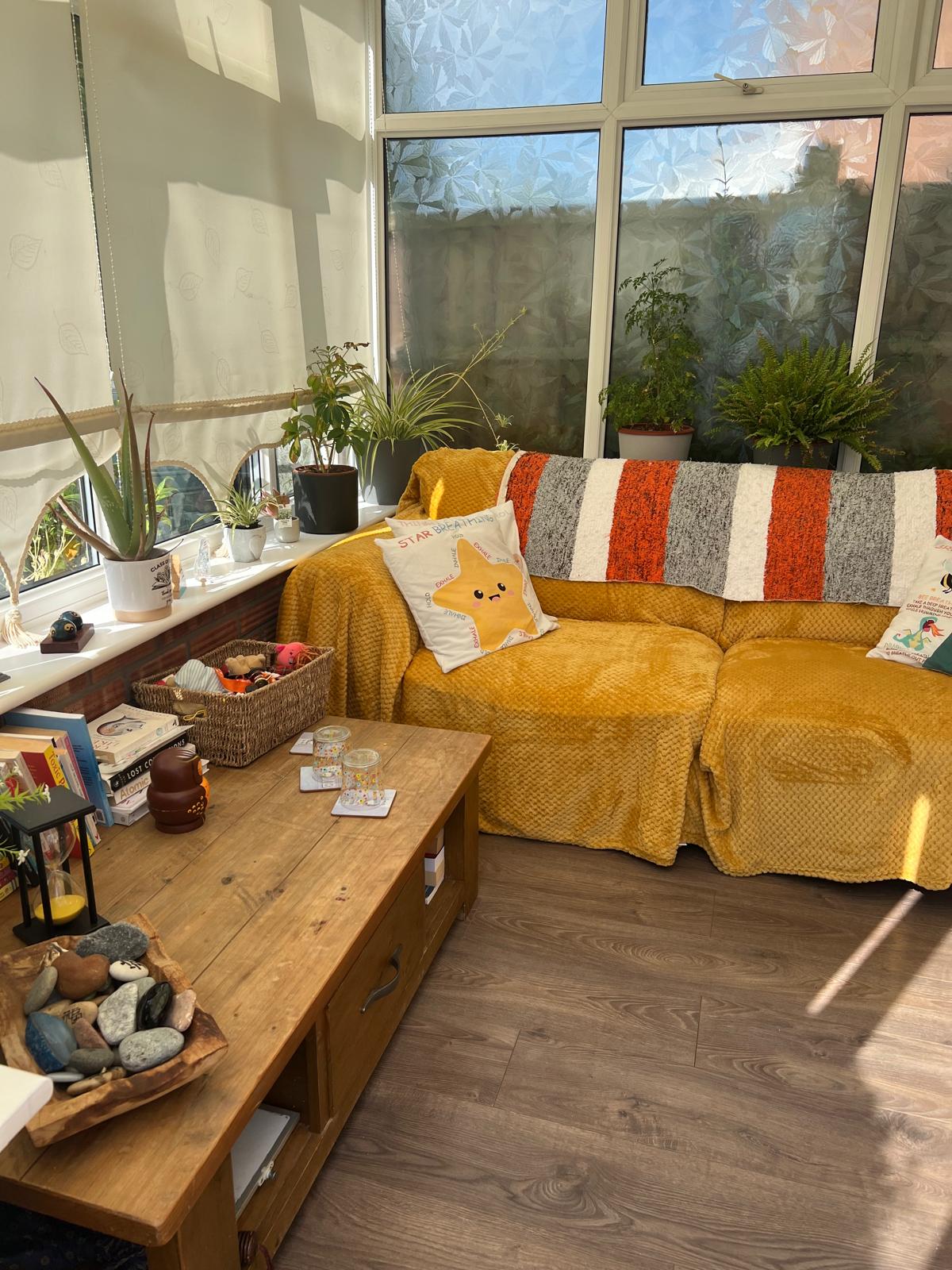 Liz Hynes' counselling room